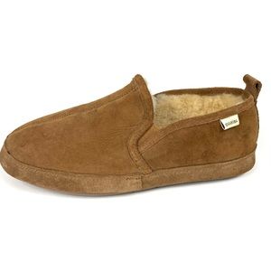 QWARUBA Austrian Sheepskin Men’s House Slippers 12